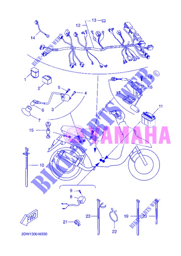 ELECTRICAL 2 for Yamaha BWS EASY 2013