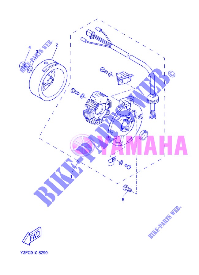 IGNITION for Yamaha BWS EASY 2013