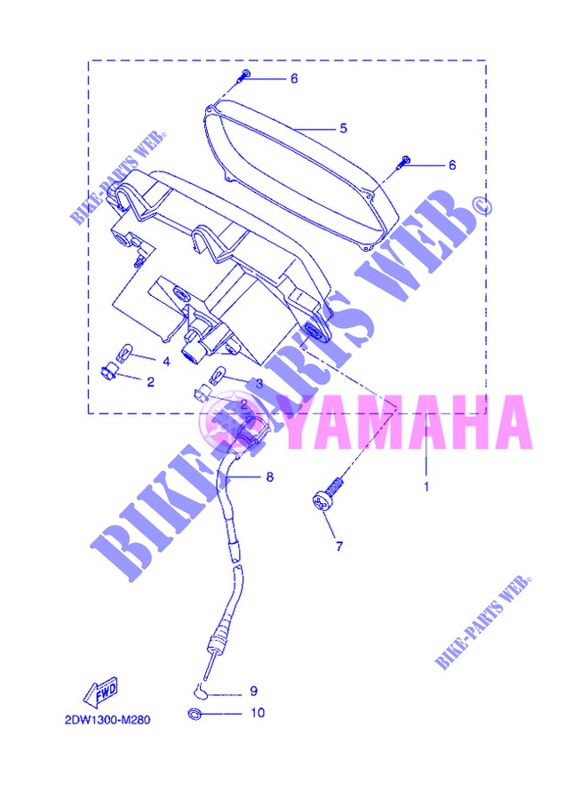 SPEEDOMETER for Yamaha BWS EASY 2013