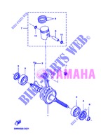 CRANKSHAFT / PISTON for Yamaha BOOSTER ONE 2013