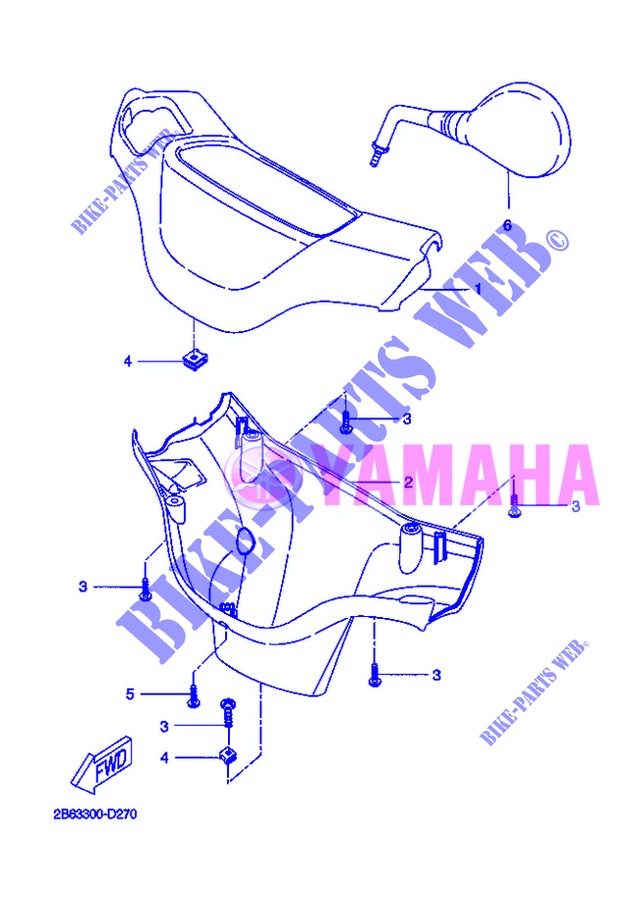 COVER 1 for Yamaha BOOSTER ONE 2013