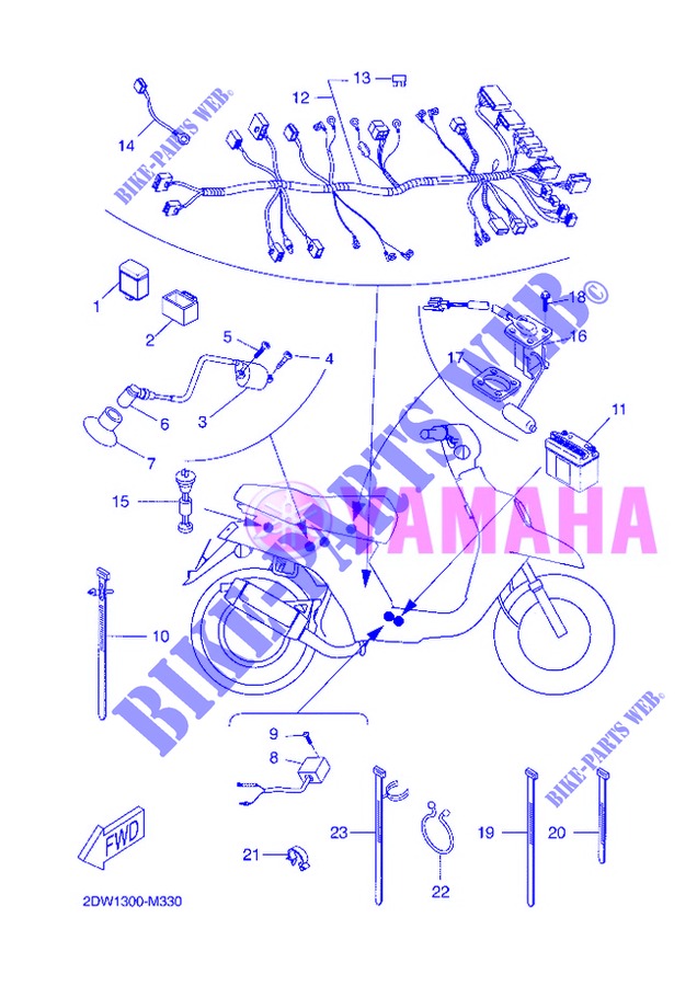 ELECTRICAL 2 for Yamaha BOOSTER ONE 2013