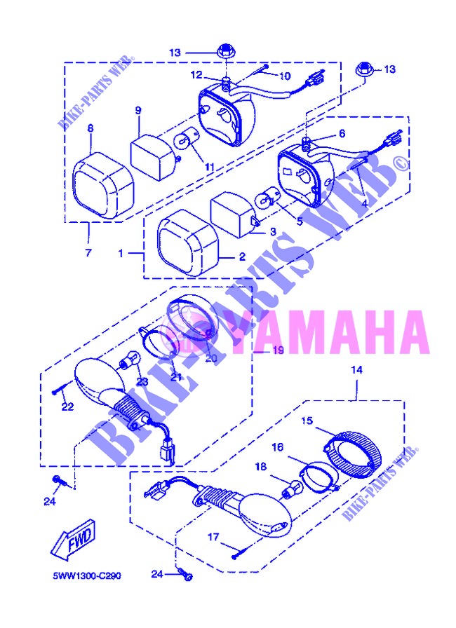 INDICATOR for Yamaha BOOSTER ONE 2013