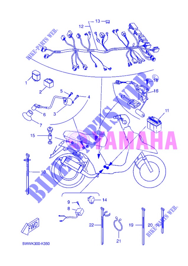 ELECTRICAL 2 for Yamaha BOOSTER 12