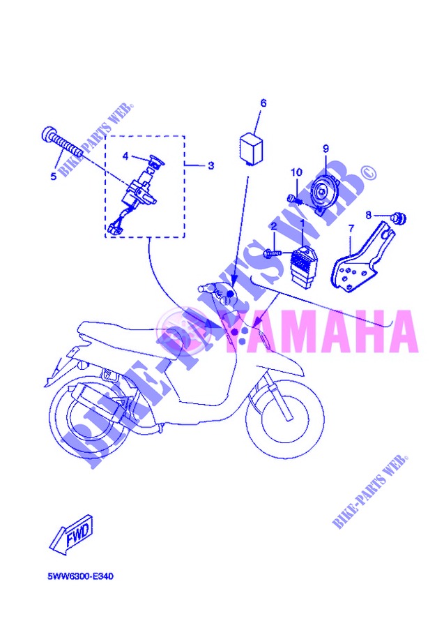 ELECTRICAL 1 for Yamaha BOOSTER 12