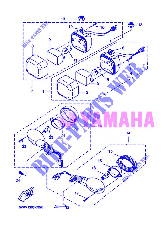 INDICATOR for Yamaha BOOSTER 12
