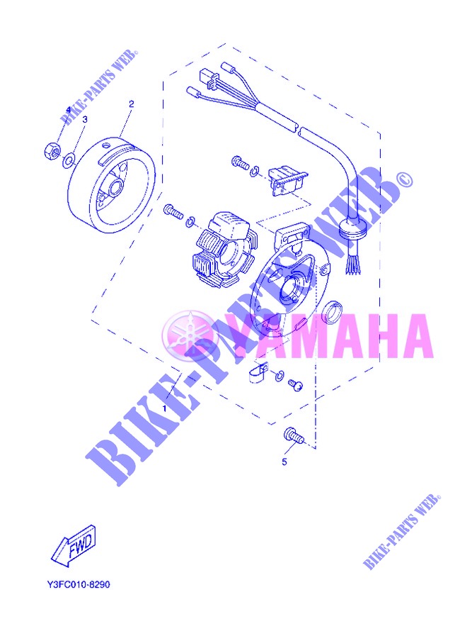 IGNITION for Yamaha BOOSTER NAKED 2013