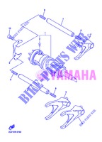 GEAR SHIFT SELECTOR DRUM / FORKS for Yamaha FJR1300AS 2013