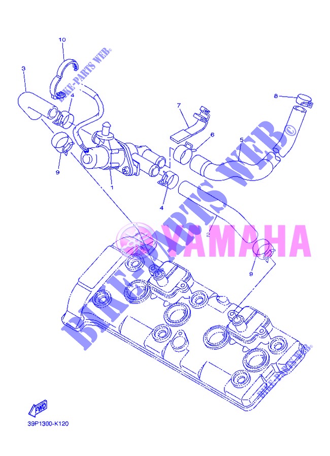 INTAKE for Yamaha FZ8N 2013
