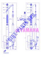 FRONT FORK for Yamaha FZ8N 2013