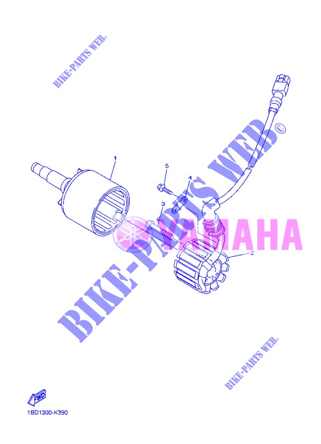 IGNITION for Yamaha FZ8NA 2013