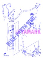 REAR BRAKE MASTER CYLINDER for Yamaha FZ8NA 2013