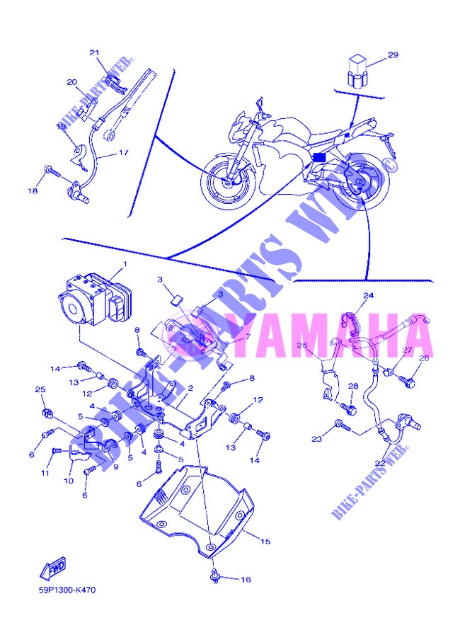 ELECTRICAL 3 for Yamaha FZ8NA 2013