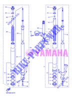 FRONT FORK for Yamaha FZ8S 2013