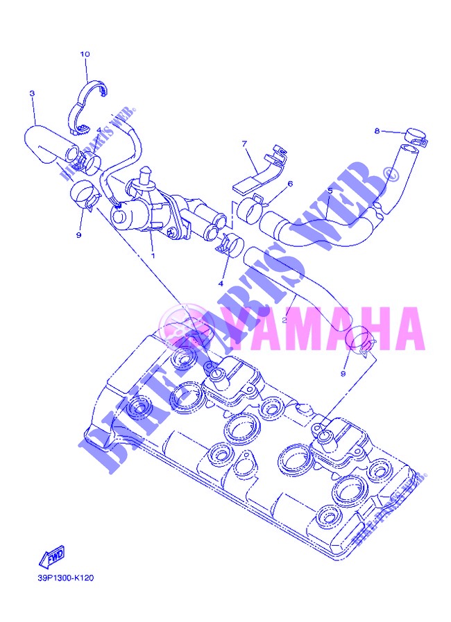 INTAKE for Yamaha FZ8S 2013