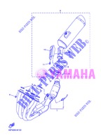 EXHAUST for Yamaha FZ8SA 2013