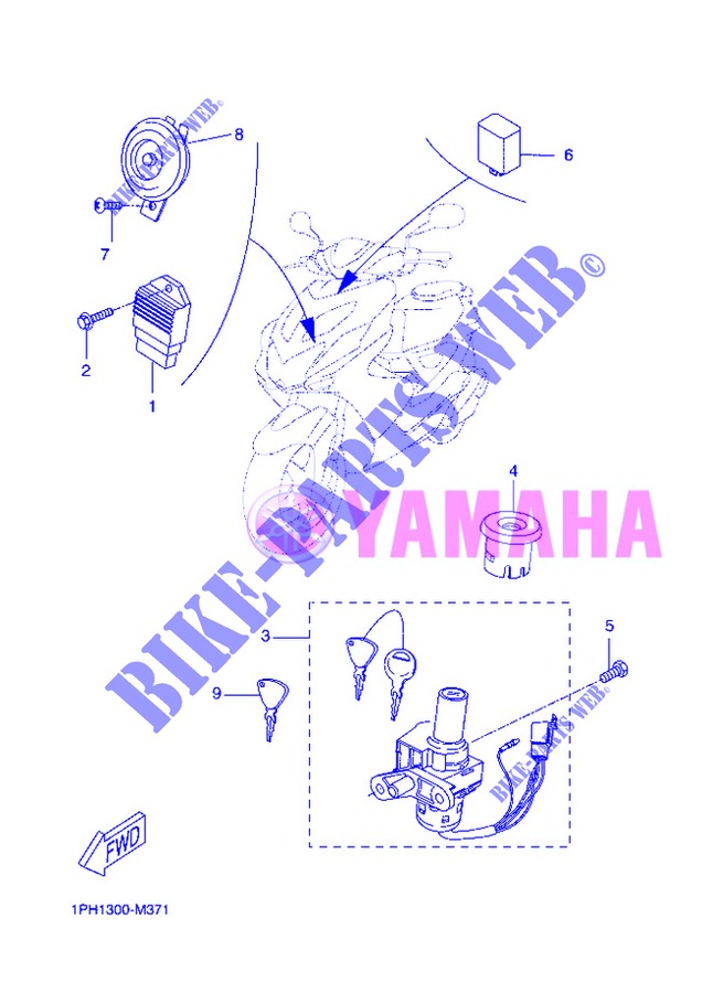 ELECTRICAL 1 for Yamaha NS50 2013