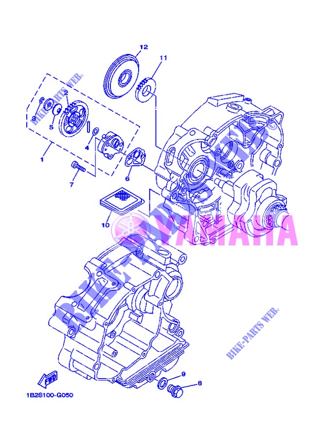 OIL PUMP for Yamaha TT-R125LWE 2013