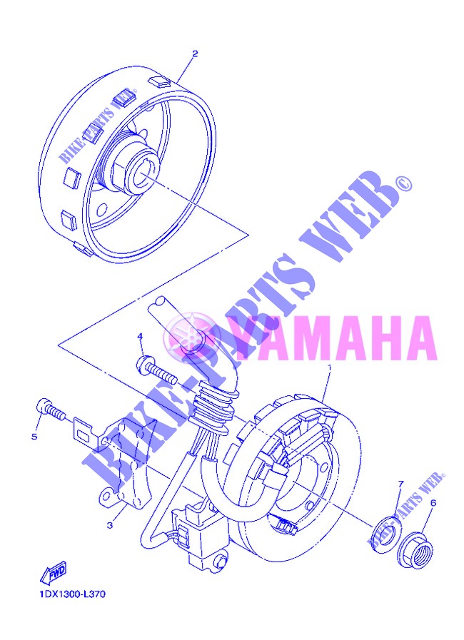 IGNITION for Yamaha WR450F 2013