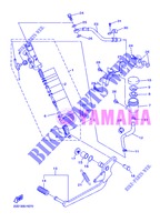 REAR BRAKE MASTER CYLINDER for Yamaha DIVERSION 600 F 2013