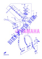 FRONT BRAKE MASTER CYLINDER for Yamaha DIVERSION 600 F 2013
