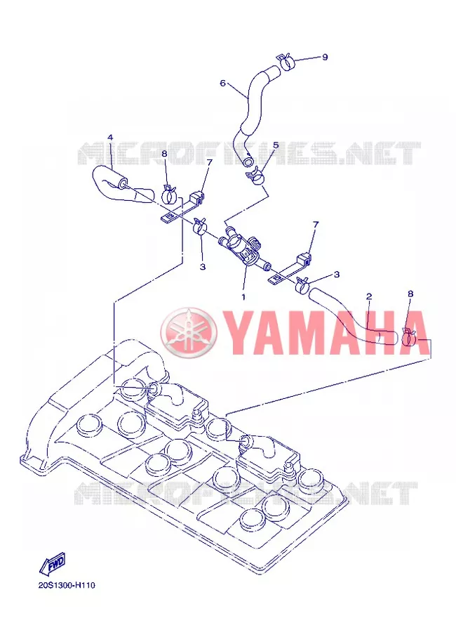 INTAKE Yamaha MOTO 600 2013 XJ6 ABS  XJ6NA