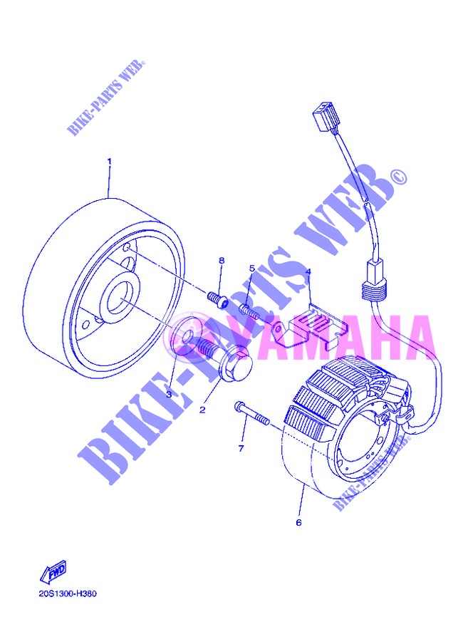 IGNITION for Yamaha XJ6NA 2013