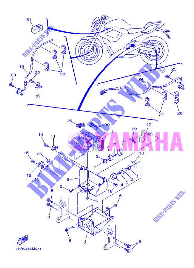 ELECTRICAL 3 for Yamaha XJ6NA 2013