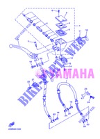 FRONT BRAKE MASTER CYLINDER for Yamaha DIVERSION 600 2013