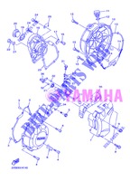COVER   ENGINE 1 for Yamaha DIVERSION 600 2013