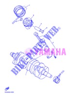 CRANKSHAFT / PISTON for Yamaha DIVERSION 600 2013