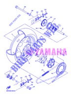 REAR WHEEL for Yamaha DIVERSION 600 ABS 2013