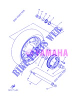 REAR WHEEL for Yamaha XP500 2013