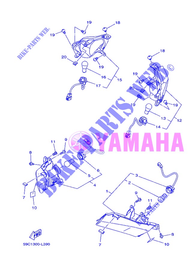 INDICATOR for Yamaha XP500 2013