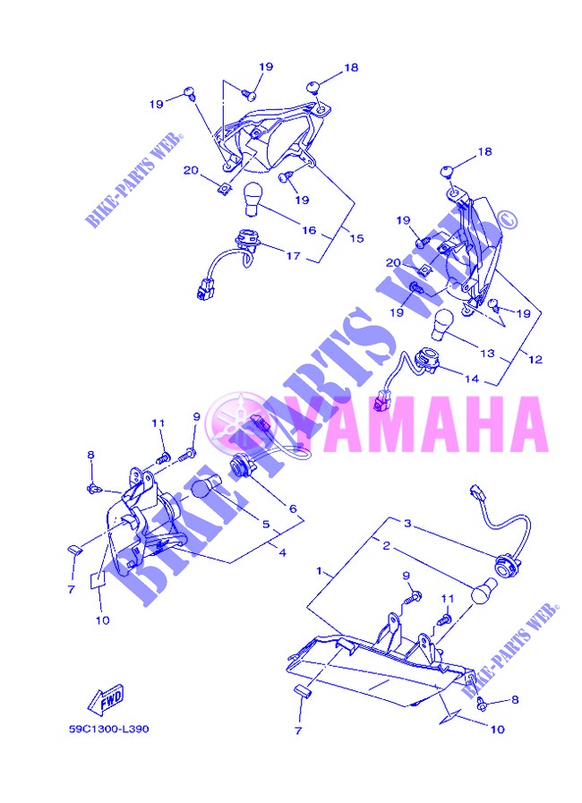 INDICATOR for Yamaha XP500A 2013