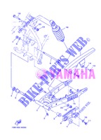 SWINGARM / SHOCK ABSORBER for Yamaha XTZ125E 2013
