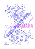 COVER   ENGINE 1 for Yamaha XTZ125E 2013