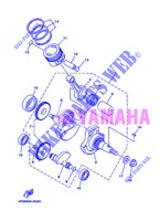 CRANKSHAFT / PISTON for Yamaha YBR125EGS 2013