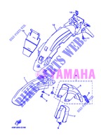 FENDER for Yamaha YBR125EGS 2013