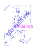 REAR BRAKE MASTER CYLINDER for Yamaha NS50N 2013