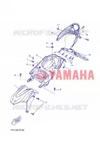 FRONT FENDER for Yamaha NS50N 2013