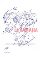 LEG SHIELD for Yamaha NS50N 2013