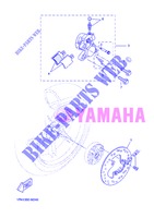REAR BRAKE CALIPER for Yamaha NS50N 2013