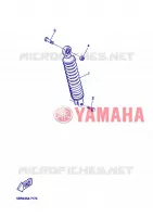 REAR SHOCK ABSORBER for Yamaha NS50N 2013
