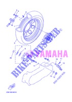 REAR WHEEL for Yamaha YN50E 2013