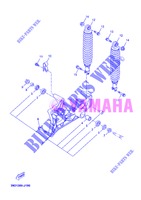 SWINGARM / SHOCK ABSORBER for Yamaha YP125R 2013