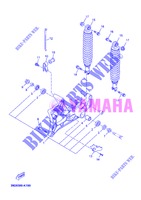 SWINGARM / SHOCK ABSORBER for Yamaha YP125RA 2013