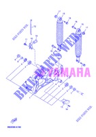 SWINGARM / SHOCK ABSORBER for Yamaha YP125RA 2013
