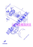 REAR BRAKE CALIPER for Yamaha YP250R 2013