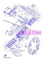 REAR BRAKE CALIPER for Yamaha YZ250F 2013